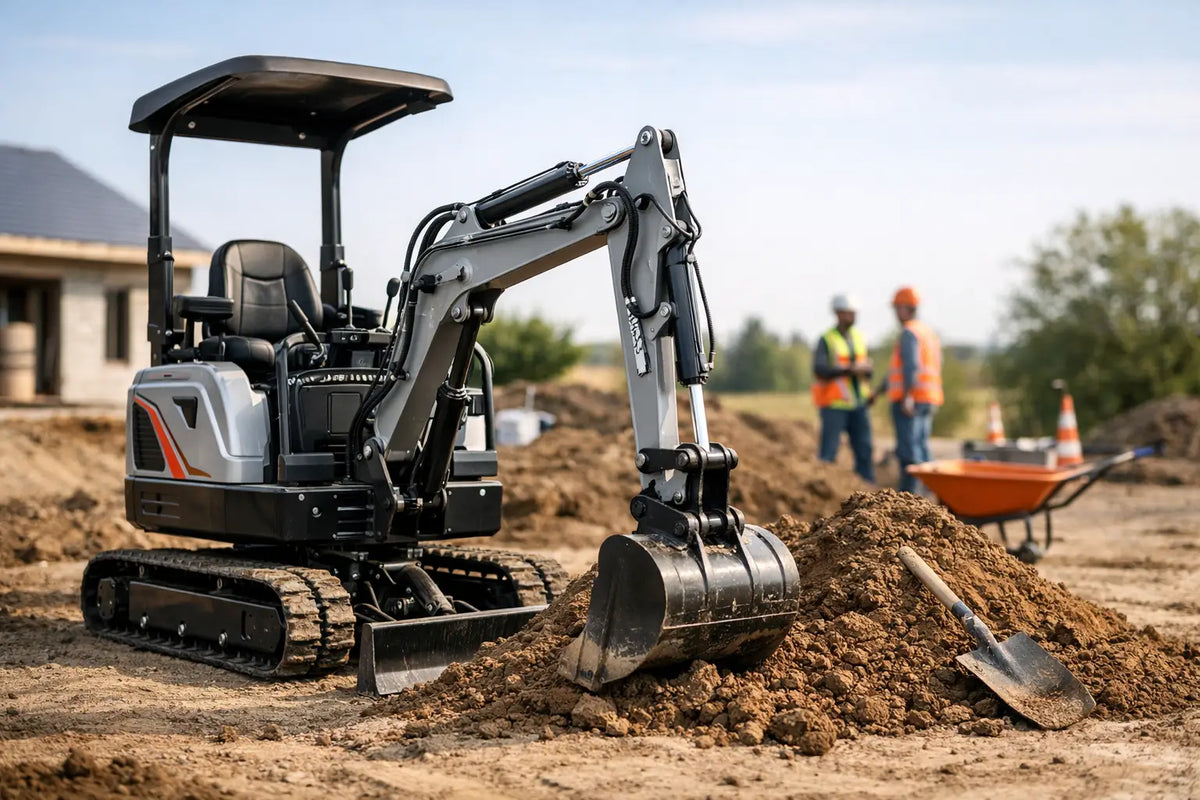 Mini pelle Jansen : bien choisir pour vos chantiers