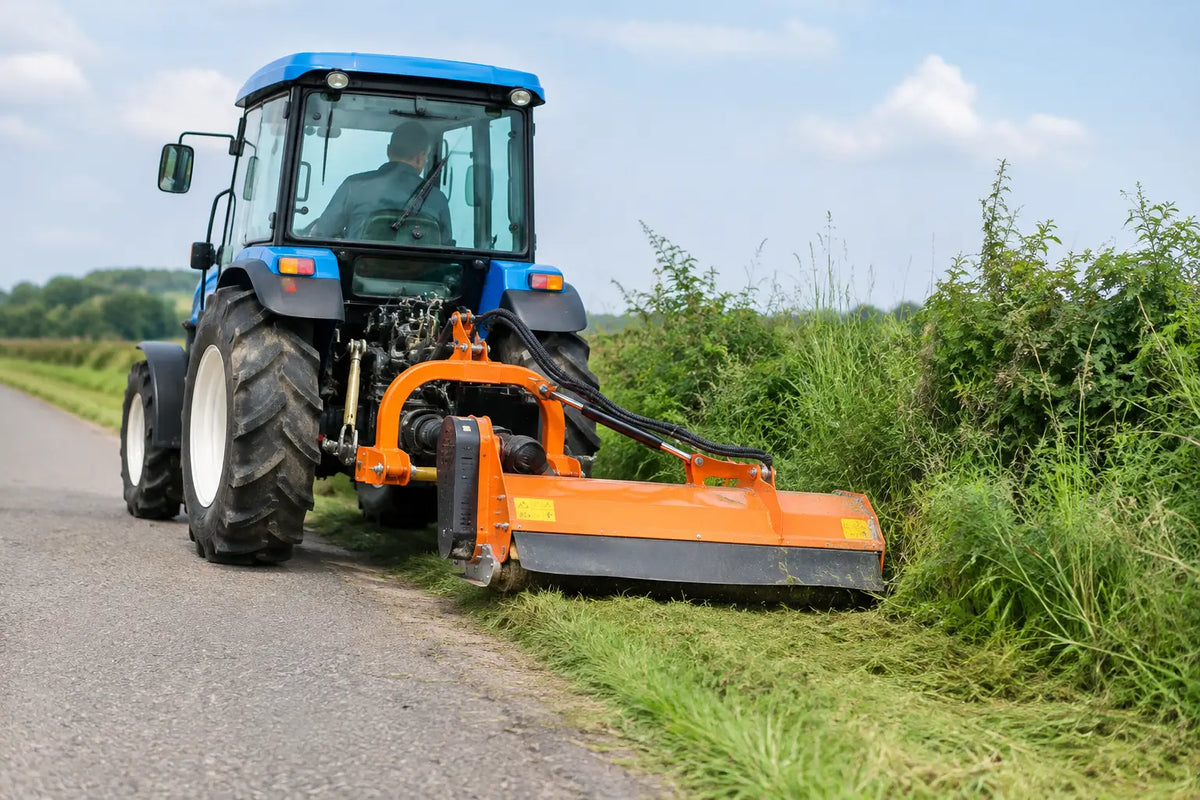 Choisir un broyeur d’accotement pour micro tracteur