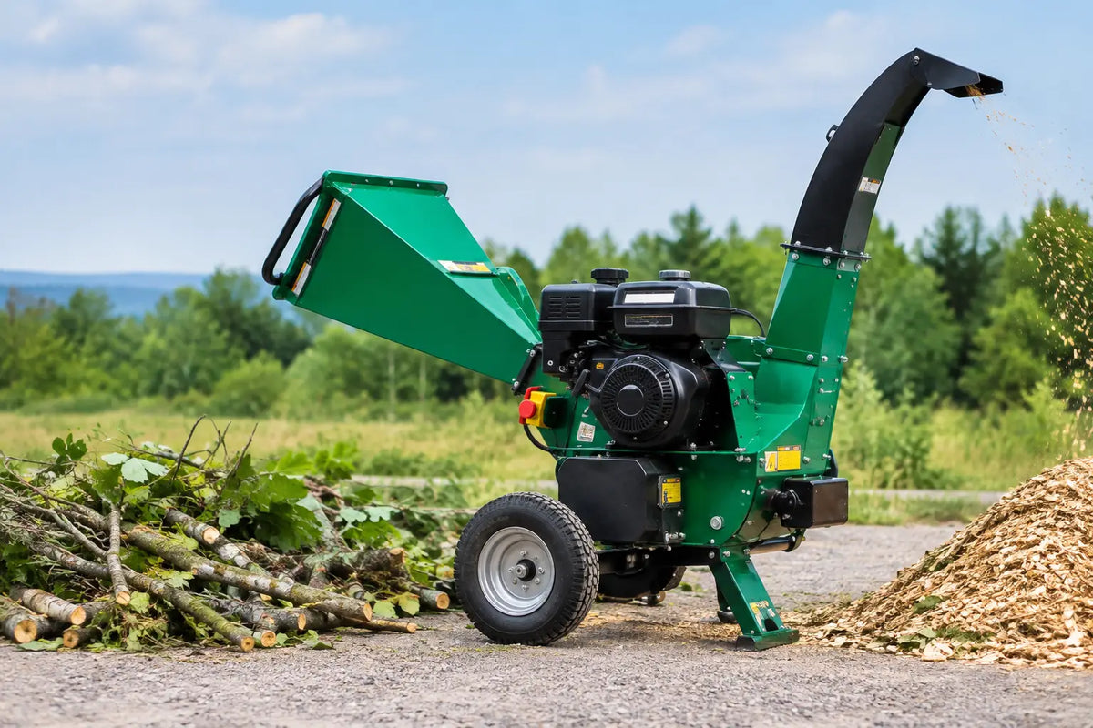 Broyeur de bois compact à vendre en France