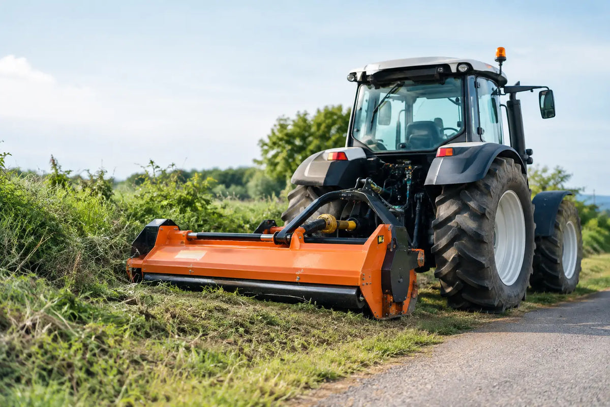 Verge mulcher : guide de sélection terrain