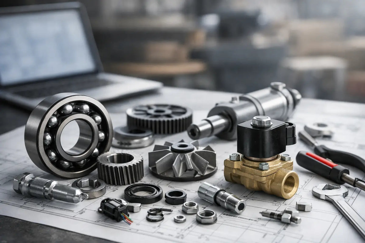 Spare Parts Sourcing Guide pour vos machines