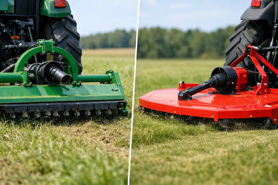 Flail mower ou rotary mower : que choisir ?