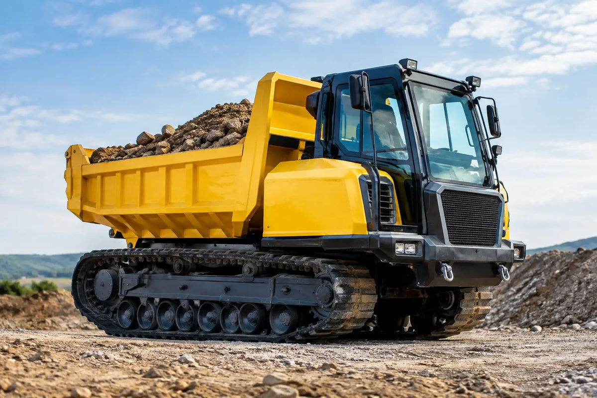 Tracked dumper review pour chantiers exigeants