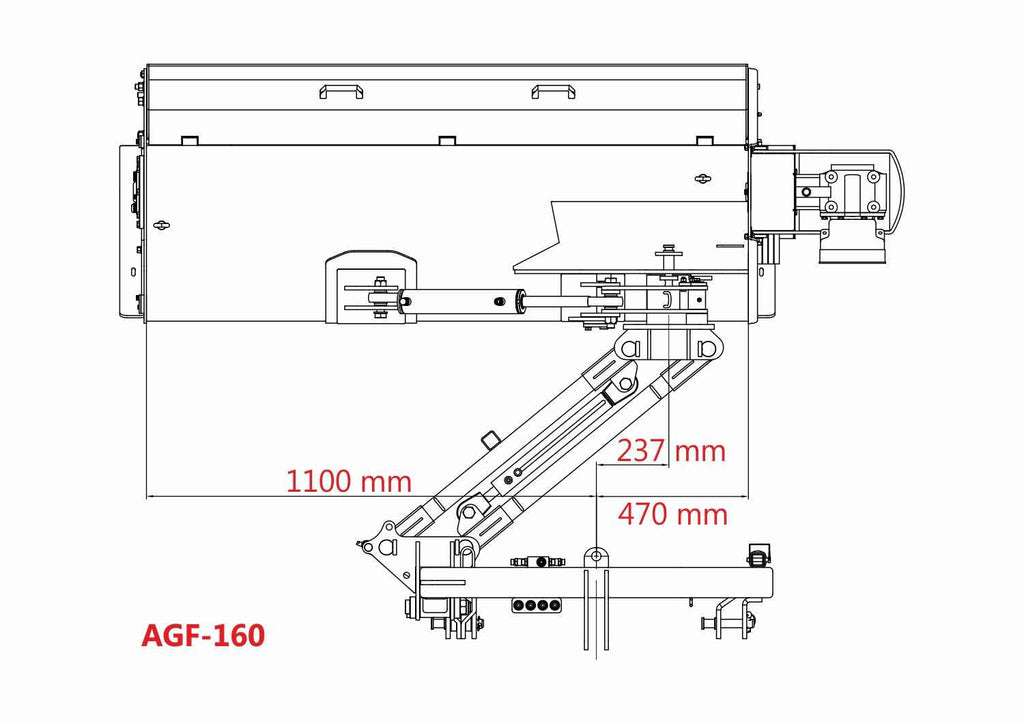 Broyeur d'accotement Jansen AGF-160