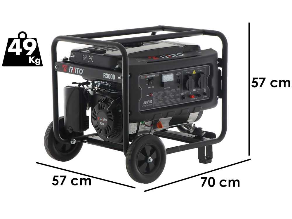 Électrogène RATO R3000