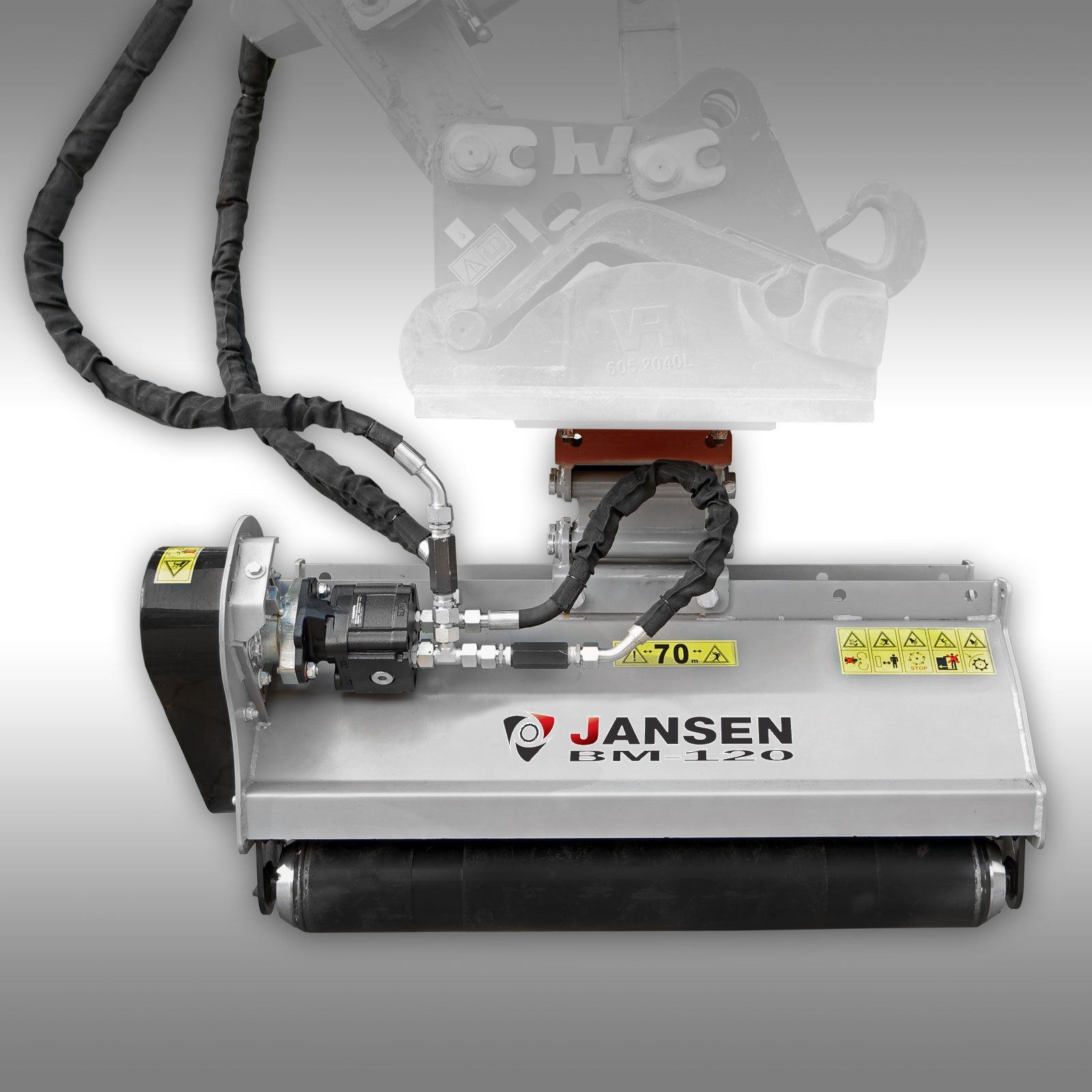 Excavatrice faucheuse Jansen BM-120 Ma Maisons