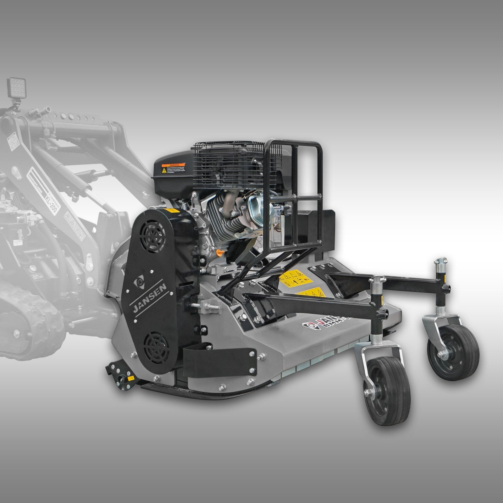 Front Flail Mower Jansen BMM-100 for KL-200