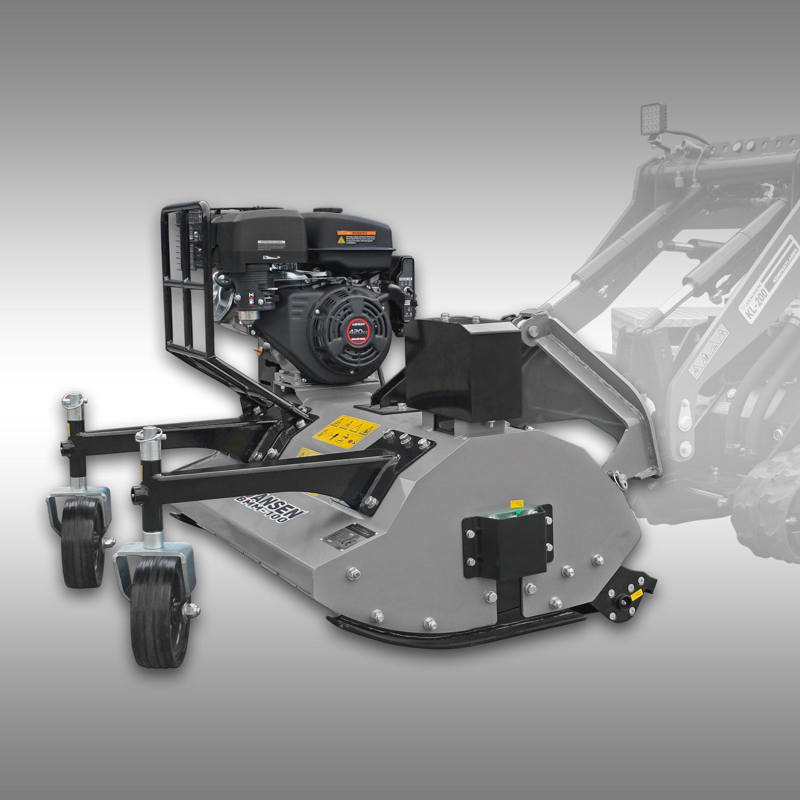 Front Flail Mower Jansen BMM-100 for KL-200