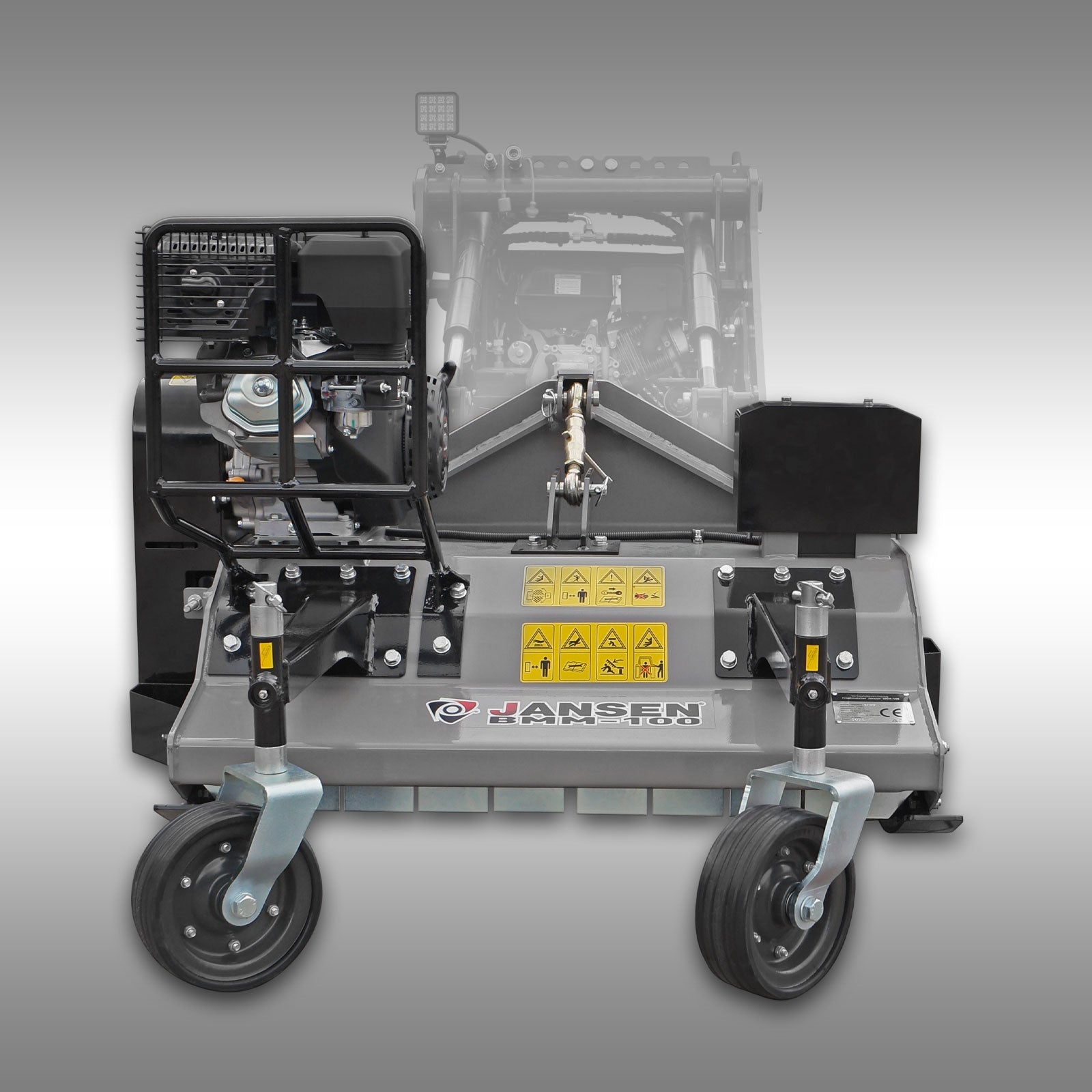 Front Flail Mower Jansen BMM-100 for KL-200