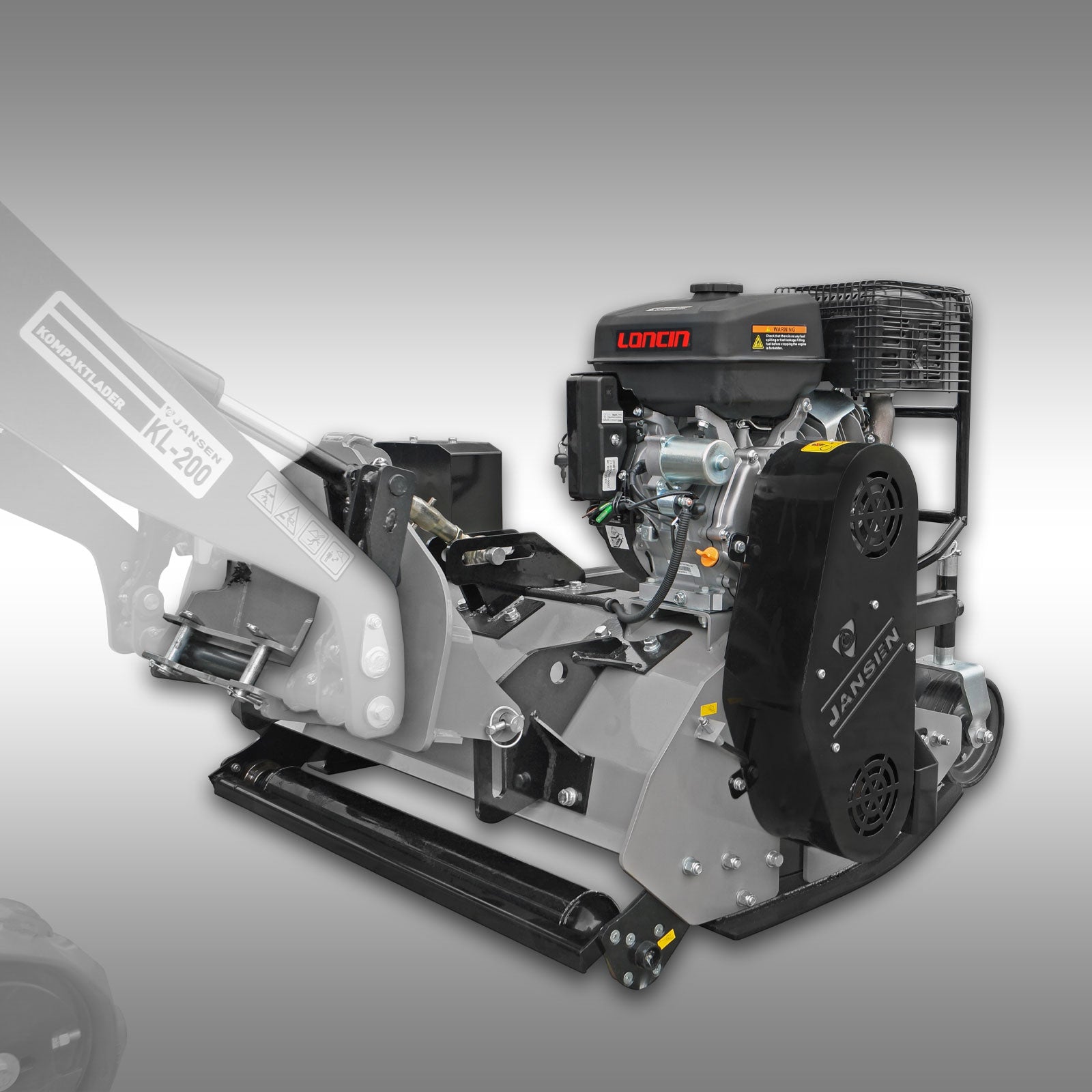 Front Flail Mower Jansen BMM-100 for KL-200