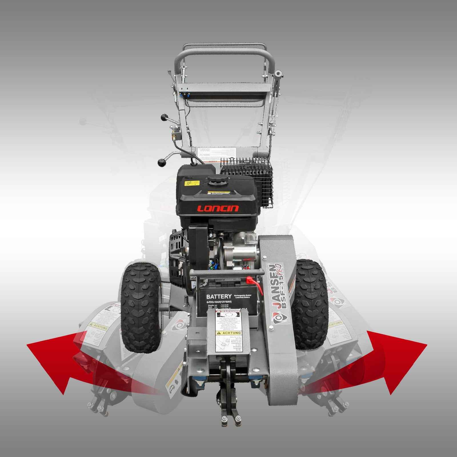 Stump Grinder Jansen BSF-15pro,Tree Stump Grinder, 15 HP elec. start