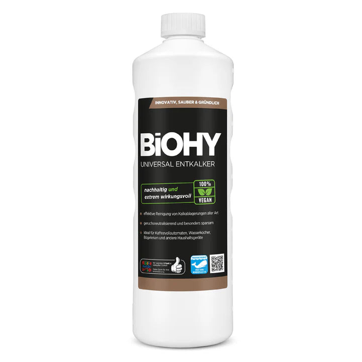 BiOHY Détartrant universel, détartrant, dissolvant de calcaire bio, nettoyant de calcaire 1L Ma Maisons