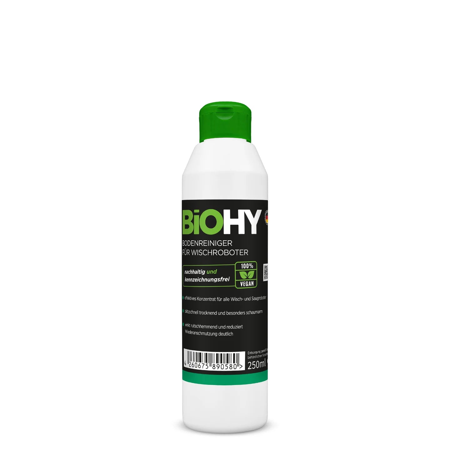 BiOHY Nettoyant sols pour robots de nettoyage 1L, Nettoyant bio, Entretien des sols, Nettoyant sols non moussant Ma Maisons