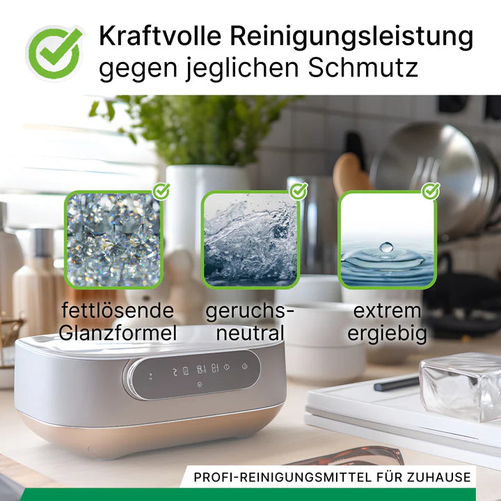 BiOHY Nettoyeur à ultrasons, Nettoyeur de bain à ultrasons, Nettoyeur pour appareil à ultrasons Ma Maisons