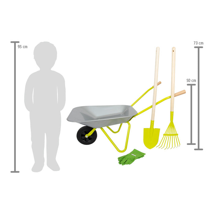 Brouette avec outils de jardin Ma Maisons