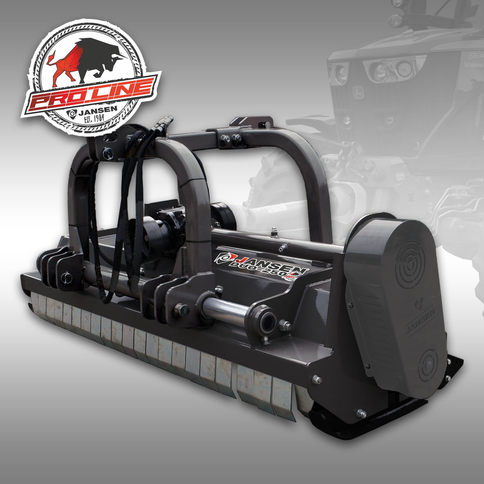 Jansen DUO-250 PROLINE 2.5 m | Professional Front & Rear Mulcher