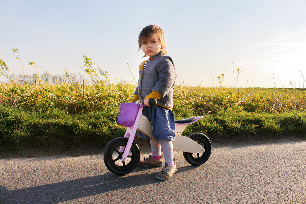 Draisienne et Tricycle Maxi Rose Ma Maisons