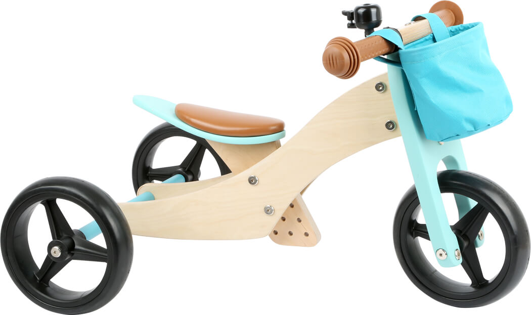 Draisienne et Tricycle Turquoise Ma Maisons