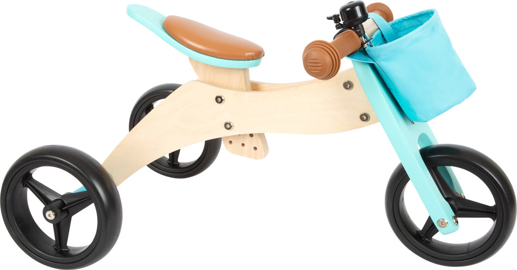 Draisienne et Tricycle Turquoise Ma Maisons