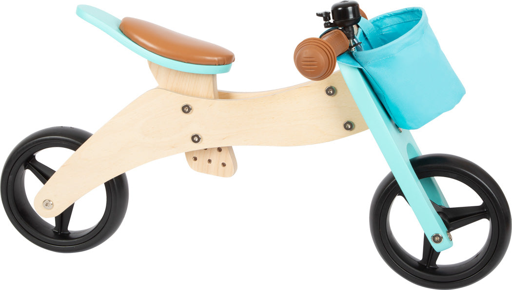 Draisienne et Tricycle Turquoise Ma Maisons