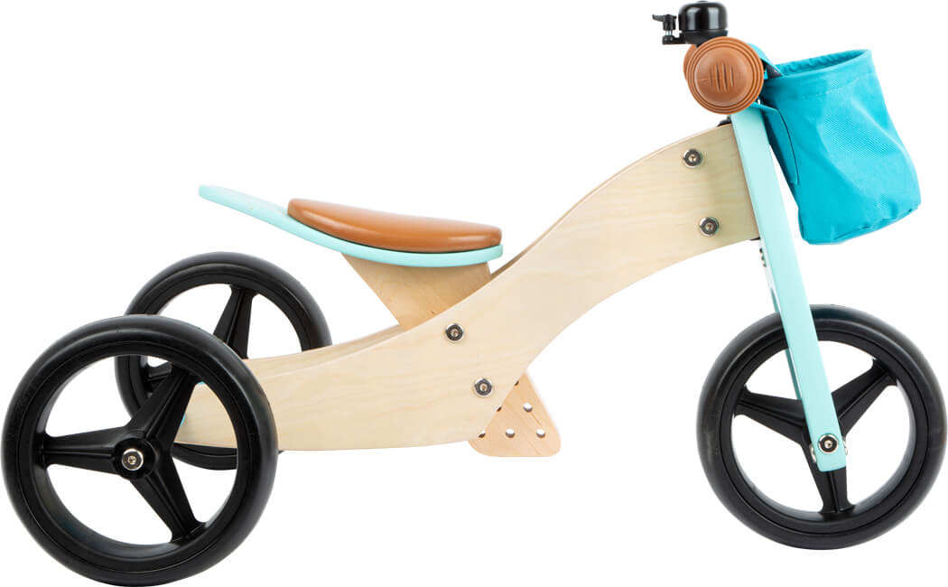 Draisienne et Tricycle Turquoise Ma Maisons