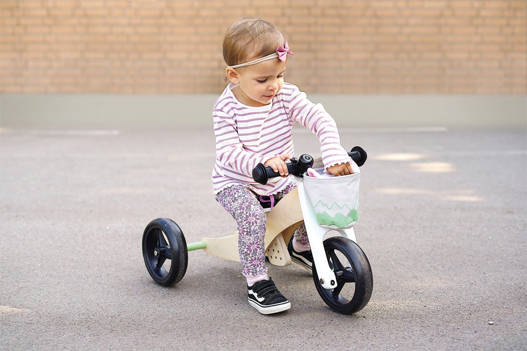 Draisienne et Tricycle Vert sauge Ma Maisons