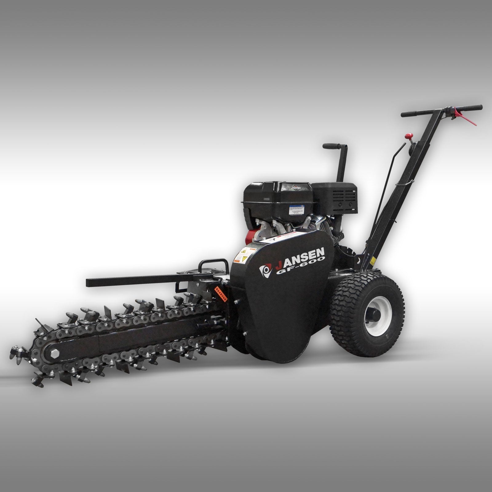Trancheuse Jansen GF-600pro, 13,5 CV, trancheuse à câbles, coupe-canal Ma Maisons