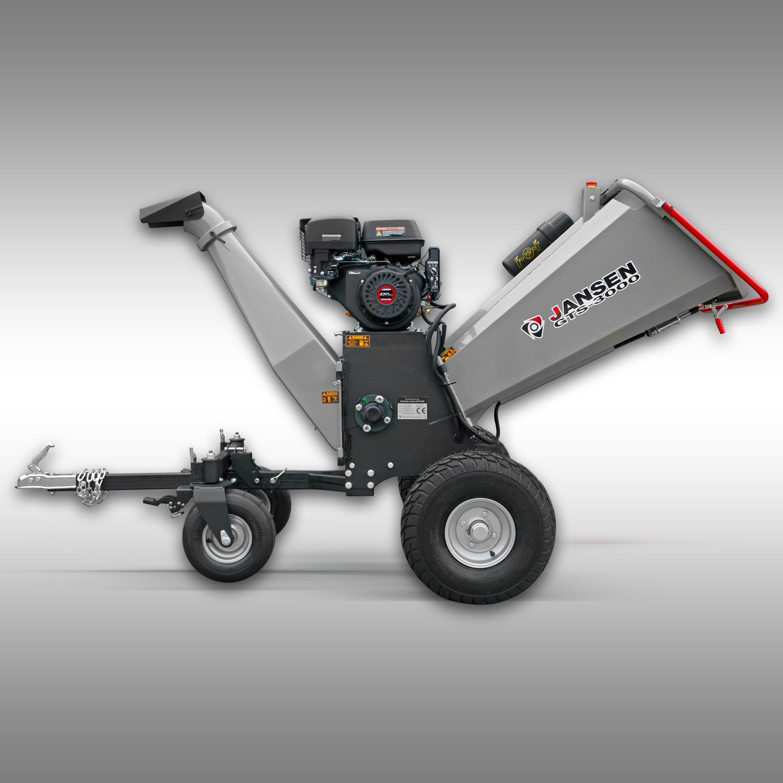 Broyeur de végétaux Jansen GTS-3000, broyeur de végétaux, broyeur de végétaux, 15 CV Ma Maisons