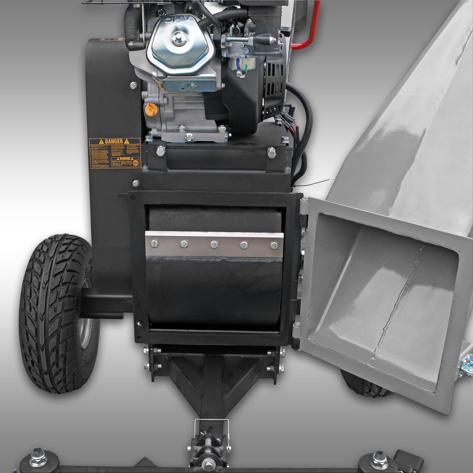 Broyeur de végétaux Jansen GTS-3000, broyeur de végétaux, broyeur de végétaux, 15 CV Ma Maisons