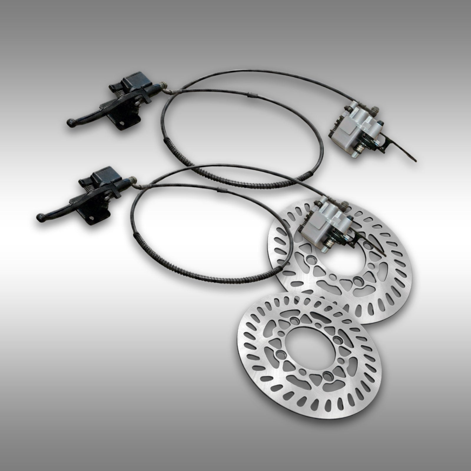 Hydraulic disc brake set for Jansen® MGT-600