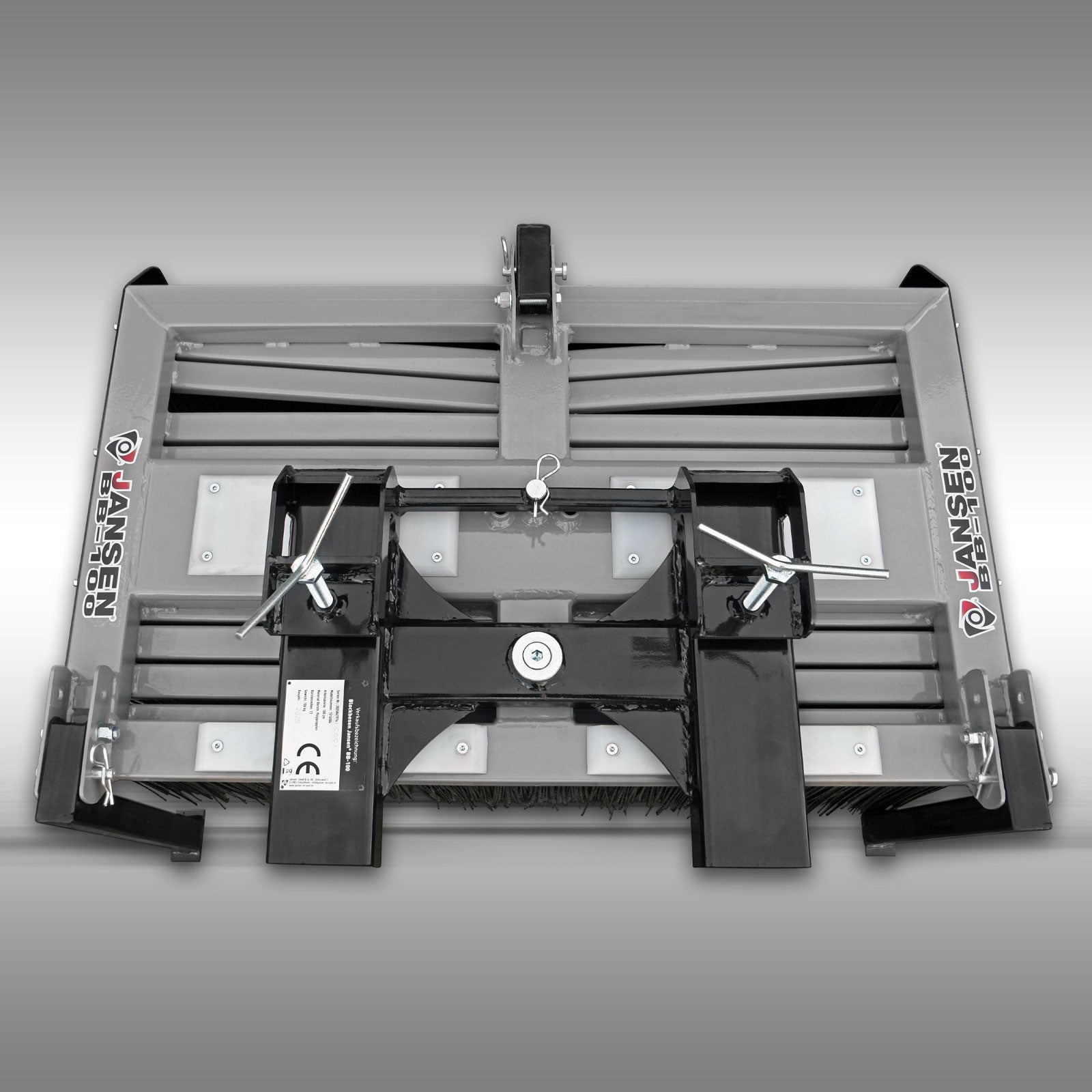 Jansen BB-100, Push broom, Attachment