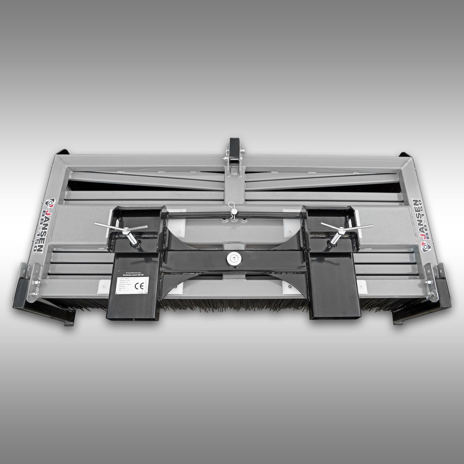 Jansen BB-150, Push broom, Attachment