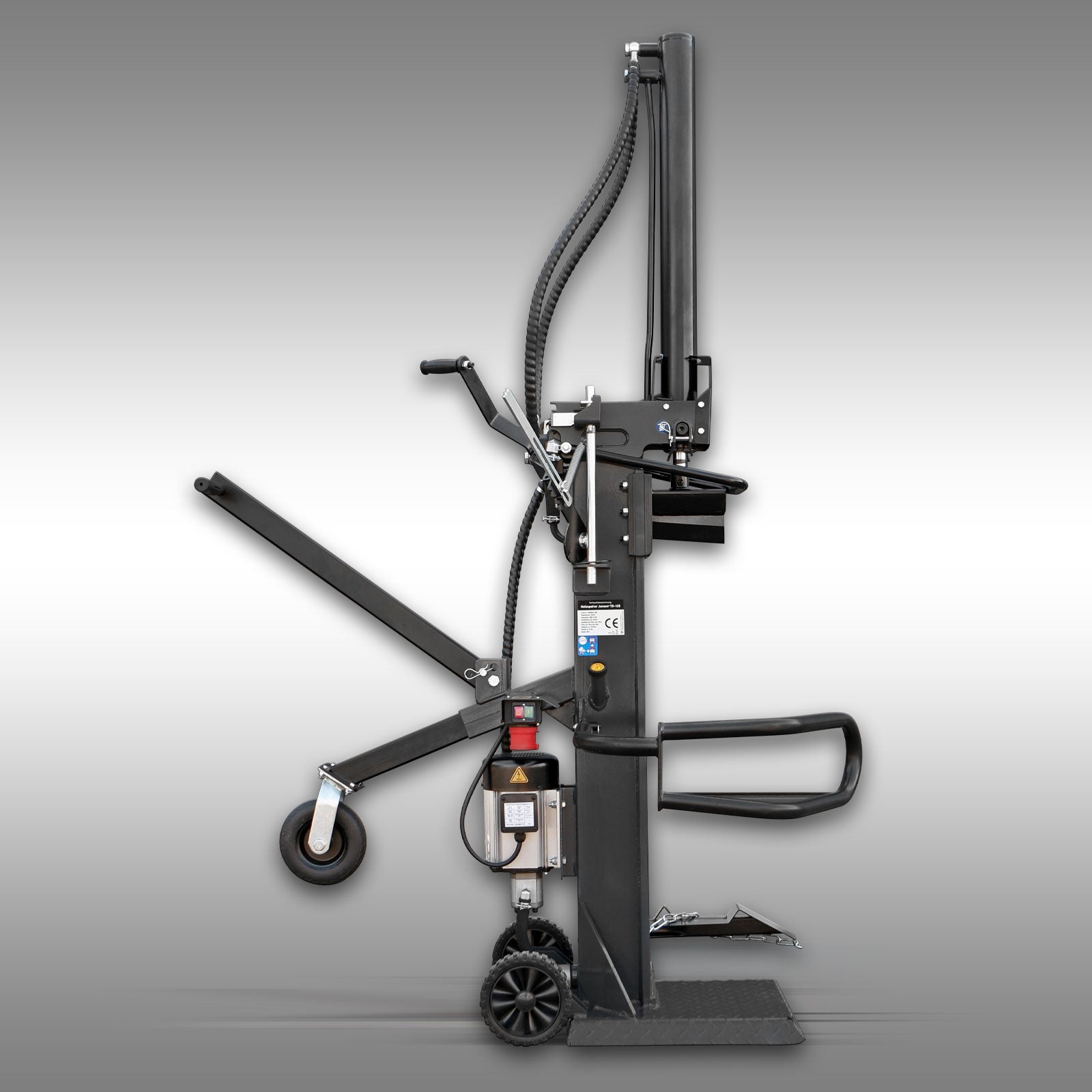 Log splitter Jansen TS-12E, 12 tons with electric engine 5kw, vertical