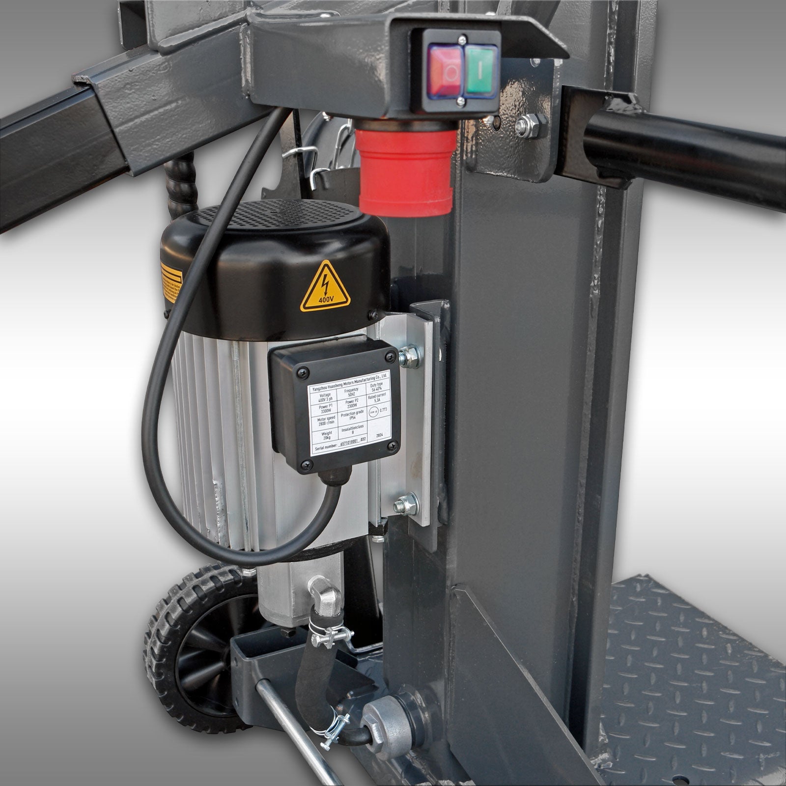 Log splitter Jansen TS-12E, 12 tons with electric engine 5kw, vertical