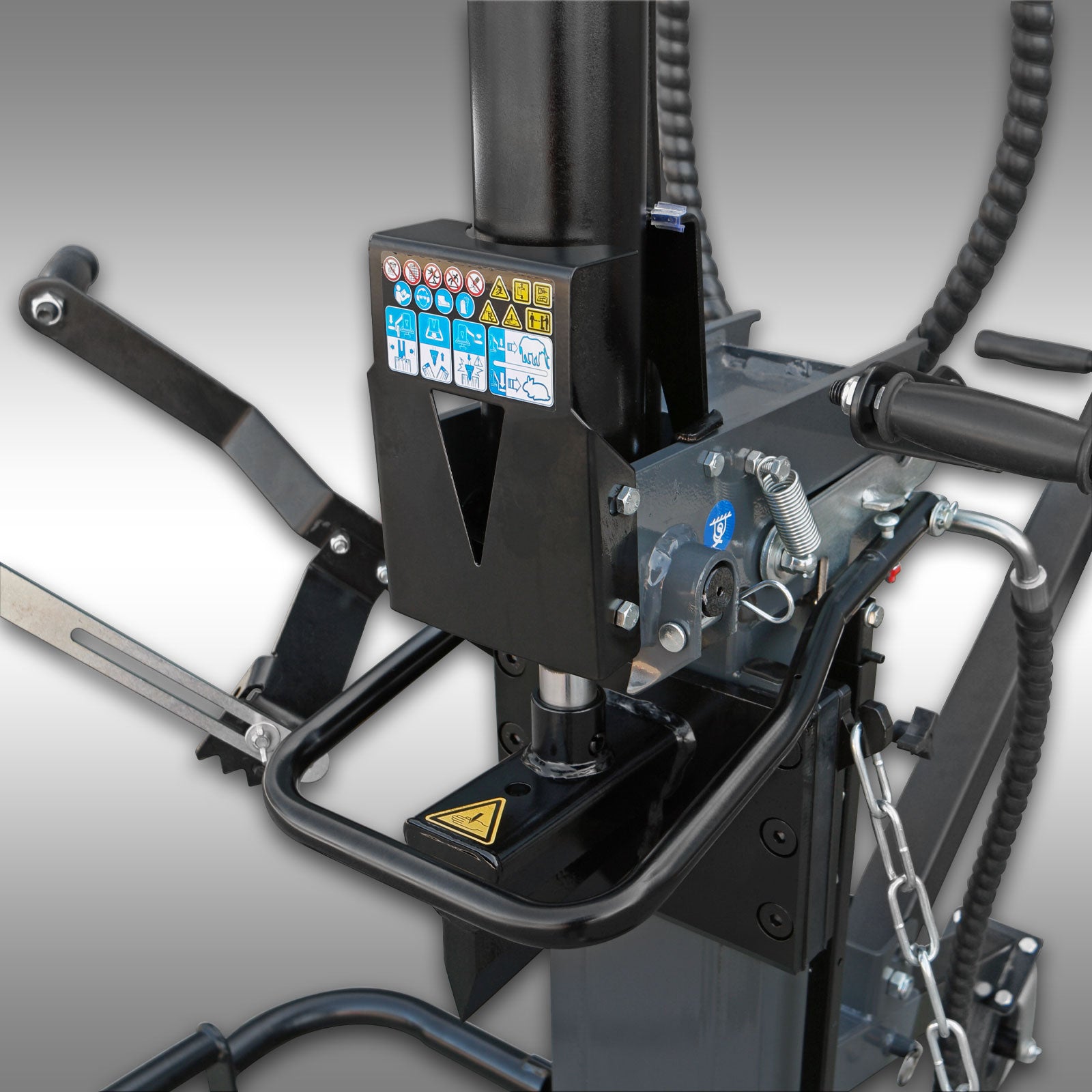 Log splitter Jansen TS-12E, 12 tons with electric engine 5kw, vertical