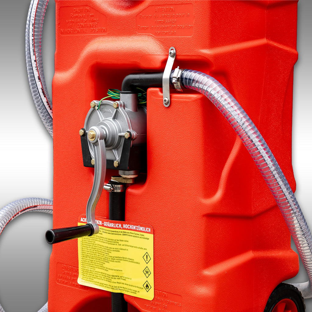 JANSEN KSK-60 Fuel Canister, 60 liters, includes hand pump, fuel tank