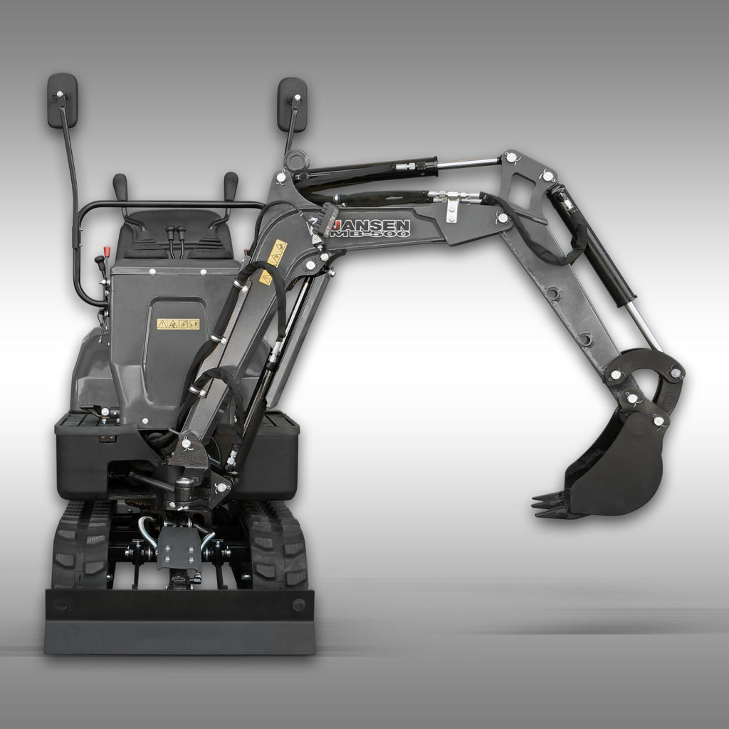 Pack Ultime Chantier : Mini-Pelle Jansen MB-500 + Dumper RD-300pro