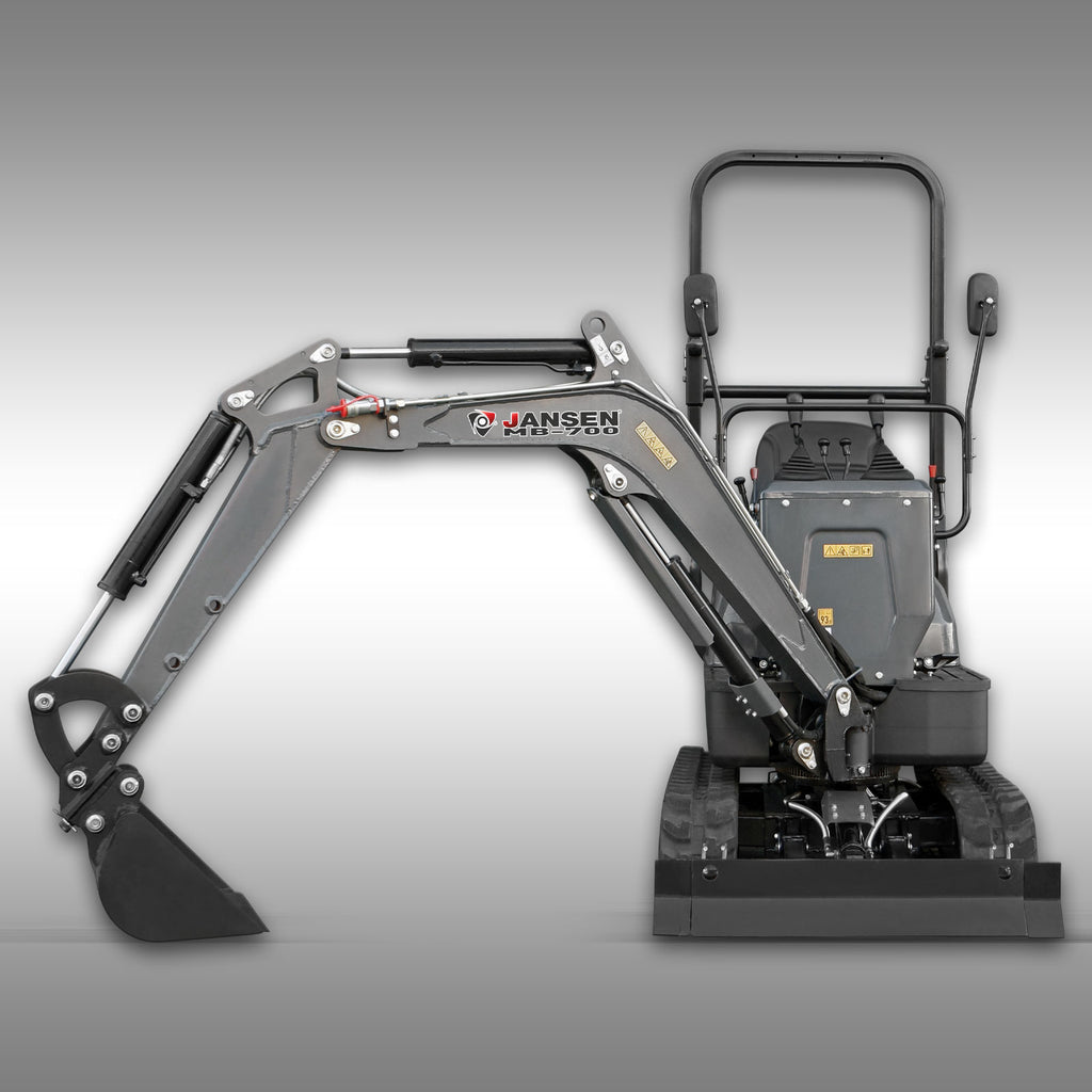 Offre groupée Jansen MB-700 mini pelle