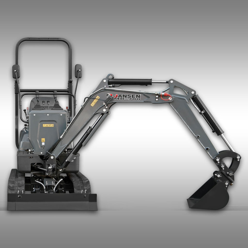 Offre groupée Jansen MB-700 mini pelle