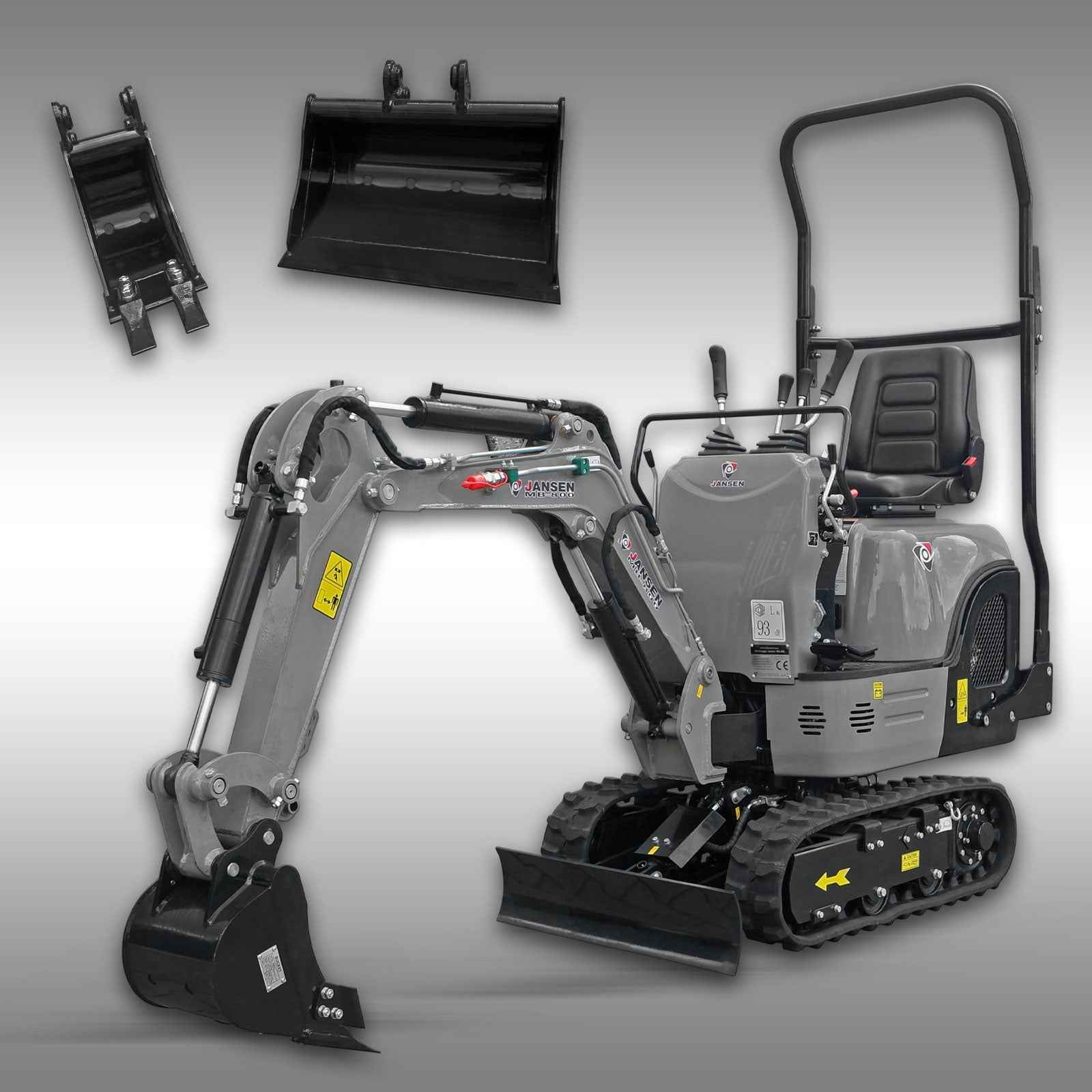 Mini-pelle Jansen MB-800