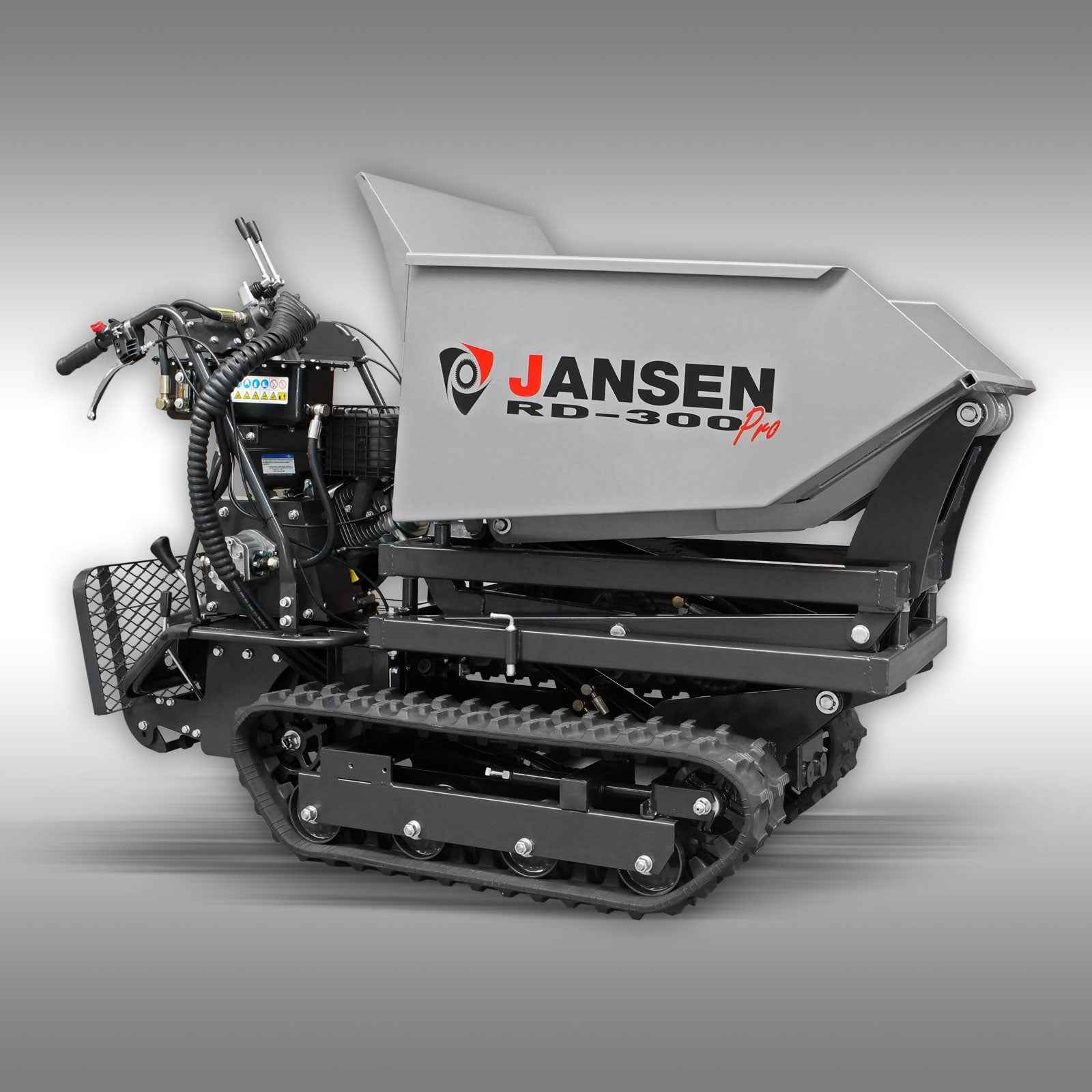 Tombereau sur chenilles Jansen RD-300pro