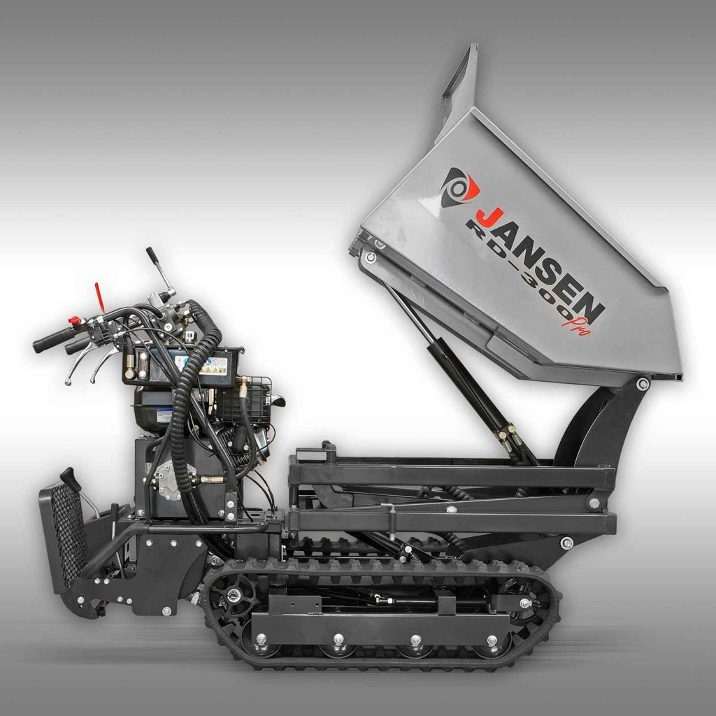Tombereau sur chenilles Jansen RD-300pro