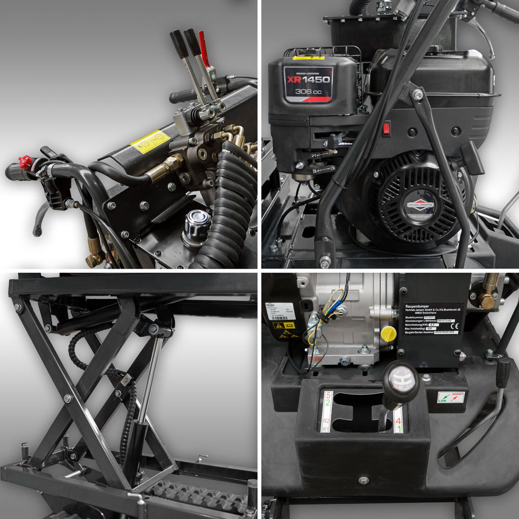 Pack Ultime Chantier : Mini-Pelle Jansen MB-500 + Dumper RD-300pro