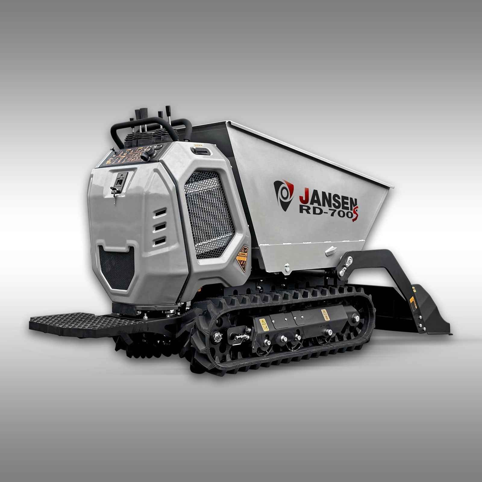 Tombereau sur chenilles Jansen RD-700S, hydrostatique, autochargeur