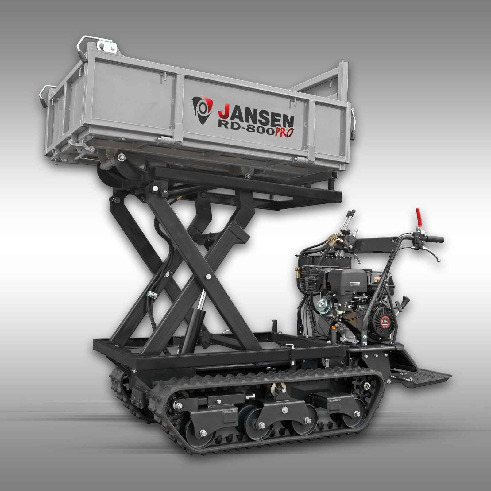 Tombereau sur chenilles Jansen RD-800pro