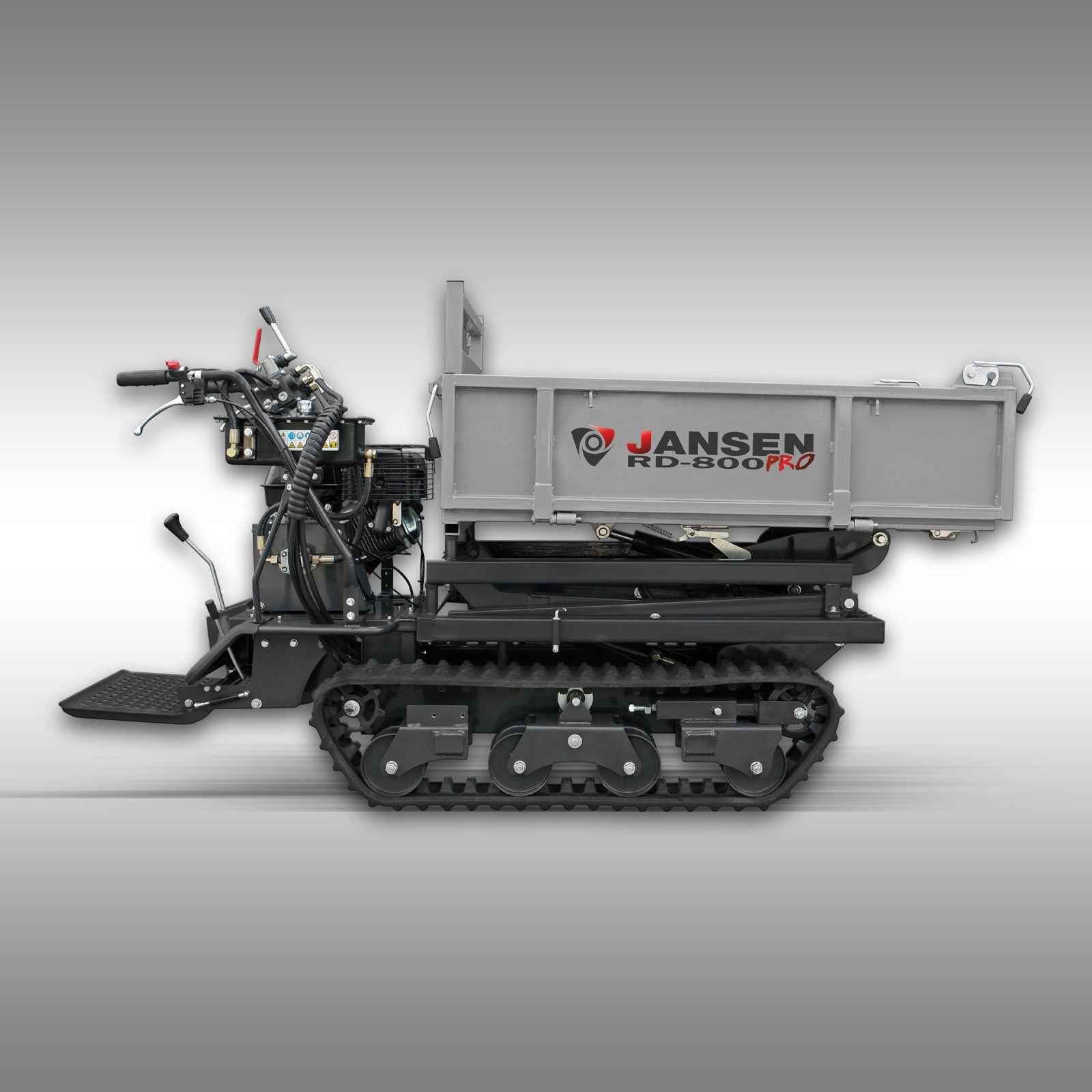 Tombereau sur chenilles Jansen RD-800pro