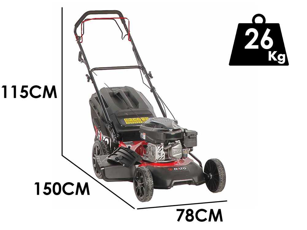 Tondeuse Thermique RATO Multipower RMS46Q-V145