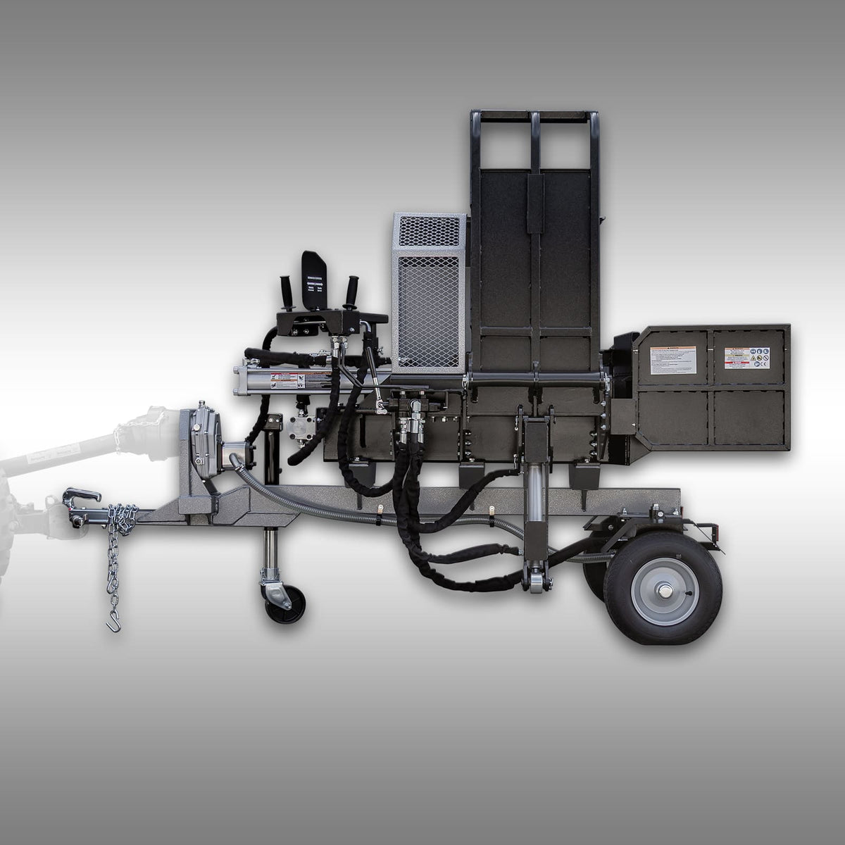 JANSEN SHS-20L55T Laminated Wood Splitter, 20 metric tons, PTO Drive & Log Lifter