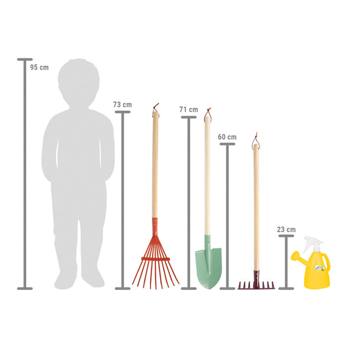 Set d'outils de jardinage avec arrosoir « Tiny Garden » Ma Maisons
