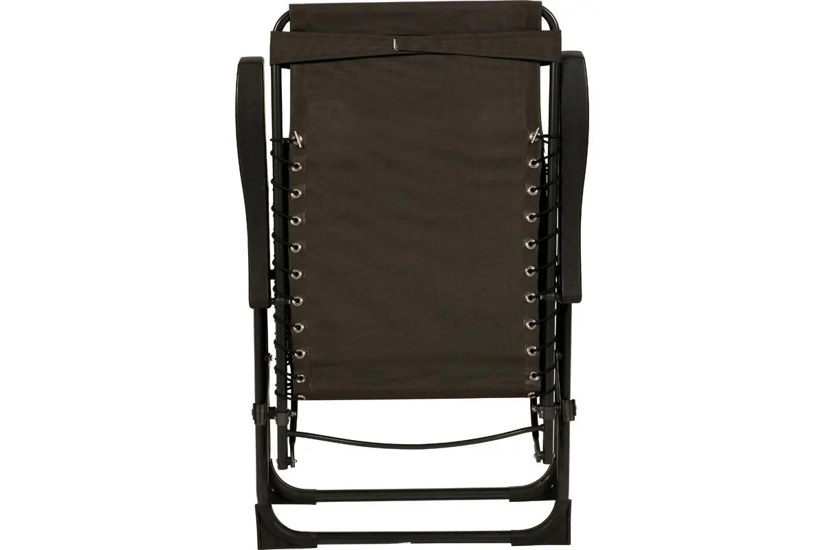Fauteuil relax pliable "Silos" en acier et texaline Ma Maisons